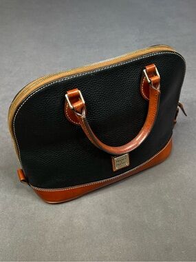 Dooney & Bourke Pebble Grain Zip Zip Satchel